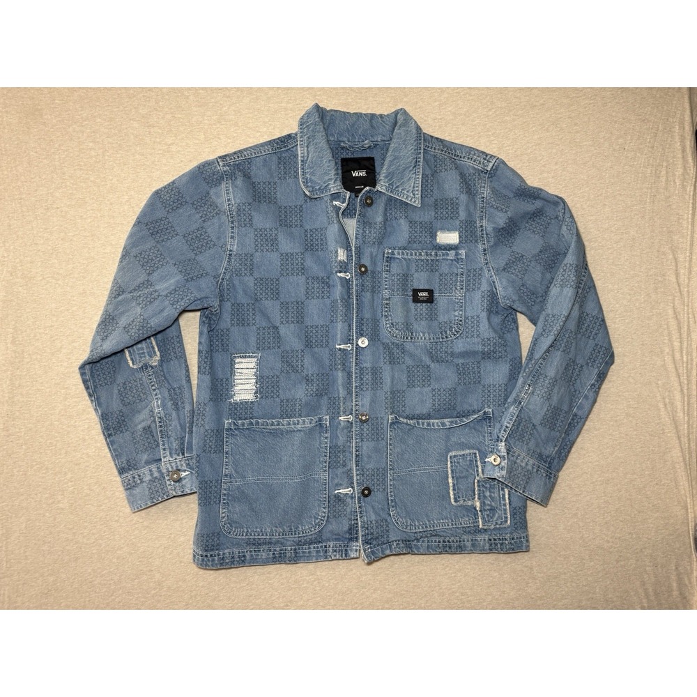 Vans Woman's Jean Jacket Button Up Size M